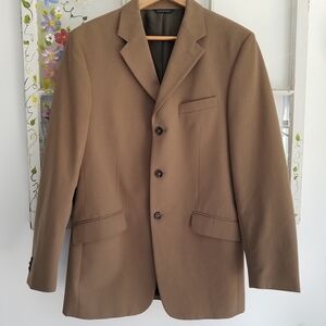 Banana Republic Men's Blazer Khaki Brown  Size 40R